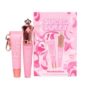 Sunkissed Sugar Sweet Marshmallow Gift Set 16ml Lip Conditioner + 8ml Lip Gloss